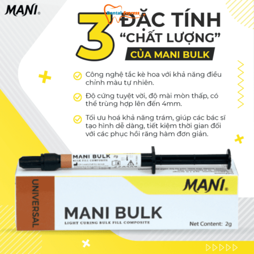 Mani Bulk Composite Lỏng Trám Khối